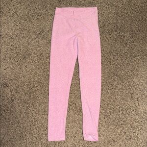 🖤NWOT CUDDL DUDS HEATHER PINK/LILAC FLEECE LEGGINGS SIZE S🖤